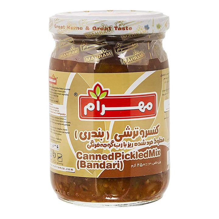 ترشی  بندری 250 گرمی مهرام